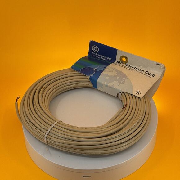 New Southern Bell 100' Telephone Cord - Long & Durable - Picture 3 of 16